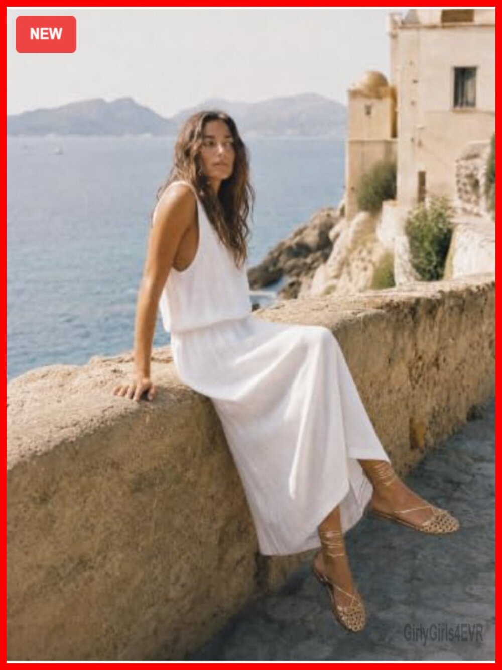 Woven Ballet Flats: Lace Up Square Toe Summer Sandals - Picture 5 of 5